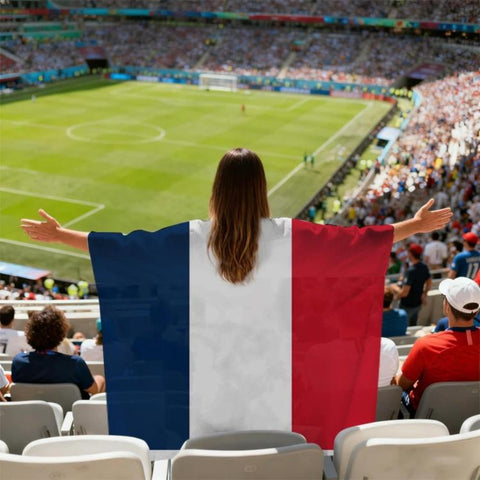 USA-Canadian-Mexican World Cup Fans Capes Flags, Argentina, Australia, Brazil, Belgium, Denmark, Germany, Ecuador, France, Colombia, Netherlands, Canada, Croatia, United States, Mexico, Norway, Portugal, Switzerland, Senegal, Turkey, Uruguay, Spain, It...