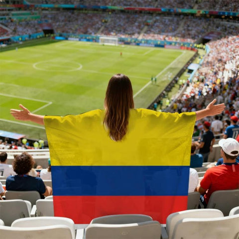 USA-Canadian-Mexican World Cup Fans Capes Flags, Argentina, Australia, Brazil, Belgium, Denmark, Germany, Ecuador, France, Colombia, Netherlands, Canada, Croatia, United States, Mexico, Norway, Portugal, Switzerland, Senegal, Turkey, Uruguay, Spain, It...