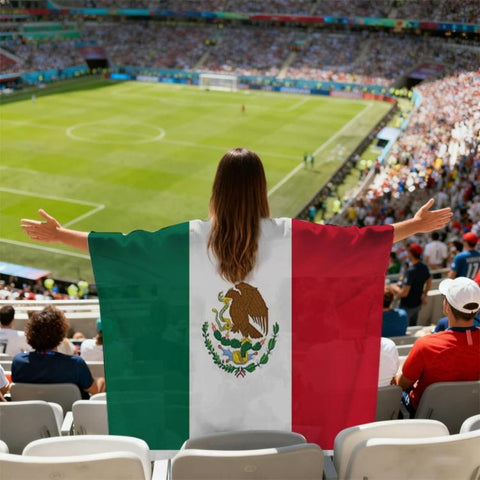 USA-Canadian-Mexican World Cup Fans Capes Flags, Argentina, Australia, Brazil, Belgium, Denmark, Germany, Ecuador, France, Colombia, Netherlands, Canada, Croatia, United States, Mexico, Norway, Portugal, Switzerland, Senegal, Turkey, Uruguay, Spain, It...