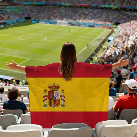 USA-Canadian-Mexican World Cup Fans Capes Flags, Argentina, Australia, Brazil, Belgium, Denmark, Germany, Ecuador, France, Colombia, Netherlands, Canada, Croatia, United States, Mexico, Norway, Portugal, Switzerland, Senegal, Turkey, Uruguay, Spain, It...