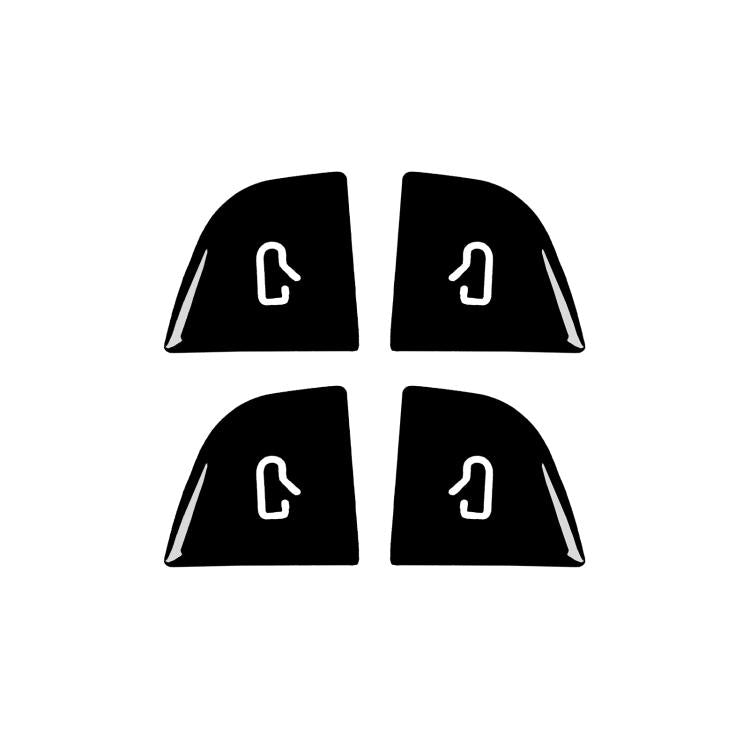 For Tesla Model 3 Highland 4pcs /Set Door Switch Stickers, For Tesla Model 3 Highland