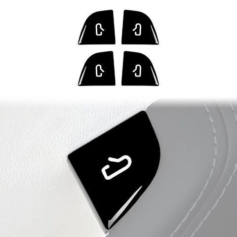 For Tesla Model 3 Highland 4pcs /Set Door Switch Stickers, For Tesla Model 3 Highland