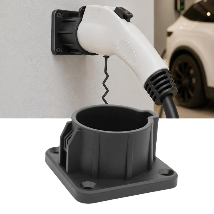 For US Standard J1772 EV Charger Holder Bracket Charging Socket, 5-Hole