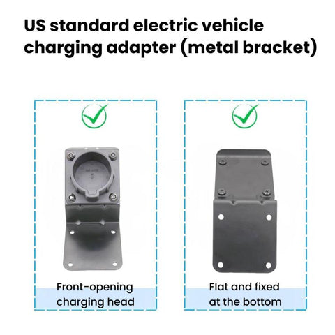 For  J1772 US Standard EV Charger Plug Holder, Charging Station Gun Dock Bracket, D-Style