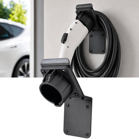 For  J1772 US Standard EV Charger Plug Holder, Charging Station Gun Dock Bracket, D-Style