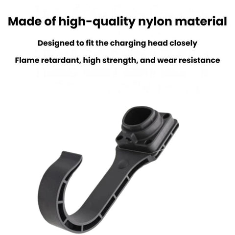 For Tesla NACS / US Standard Charger Hook Bracket EV Charging Cable Holder, Brick Wall, Charging Station