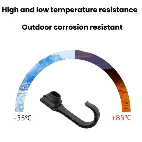 For Tesla NACS / US Standard Charger Hook Bracket EV Charging Cable Holder, Brick Wall, Charging Station