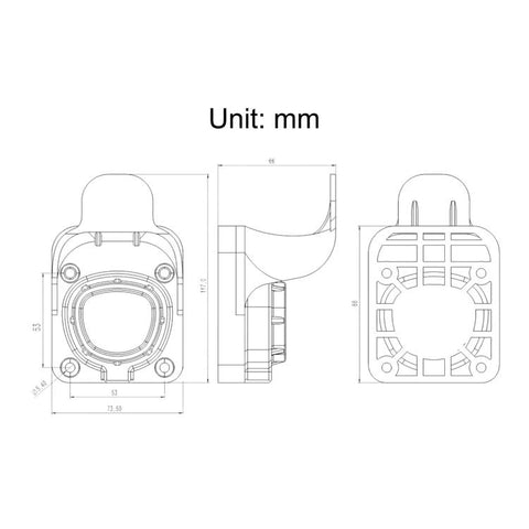 For Tesla NACS Charging Cable Holder, EV Charging Cable Socket Hanger, For Tesla NACS