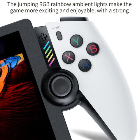 SJGAM M28 Vibration Experience 7 Inch IPS Large Screen Handheld Gaming Console, 128GB, 256GB