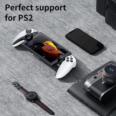 SJGAM M28 Vibration Experience 7 Inch IPS Large Screen Handheld Gaming Console, 128GB, 256GB