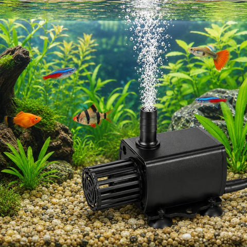 DC Submersible Pump For Aquariums Filters Booster Pumps, QR50R 5V 1.2W-USB, QR50D 12V 10W-DC, QR50B 5V 4.8W-USB