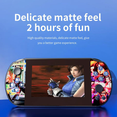 Q3 HD Large-Screen Retro Joystick Handheld Game Console, Blue 32G, Blue 64G, Red 32G, Red  64G