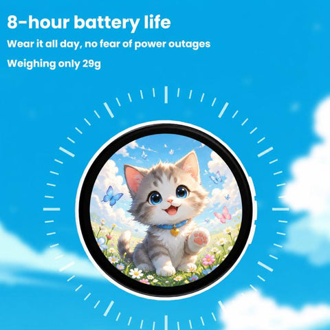 1.85 inch HD Touchscreen Dynamic App Bluetooth Anime Badge Display