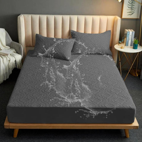 Thickened Waterproof Fitted Sheet For Infants And Toddlers, 153x203cm