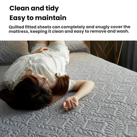 Thickened Waterproof Fitted Sheet For Infants And Toddlers, 153x203cm