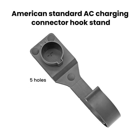 For J1772 US Standard Charging Head Holder, EV Charging Cable Bracket, For J1772 US Standard With Hook