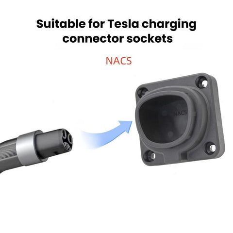 For Tesla NACS EV Charger Wall-Mounted Charging Connector Dock, For Tesla NACS Wall-Mounted