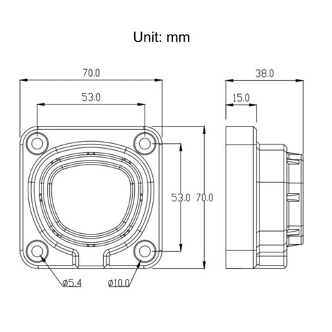 For Tesla NACS EV Charger Wall-Mounted Charging Connector Dock, For Tesla NACS Wall-Mounted