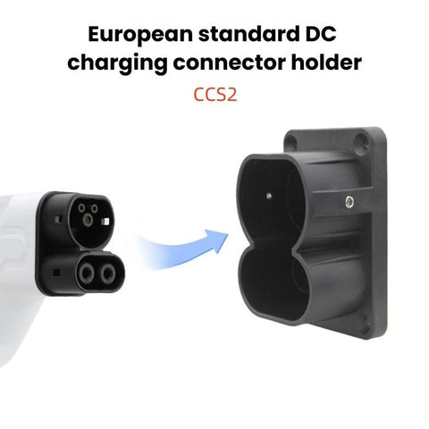 For EU CCS2 DC EV Charging Connector Bracket, For EU CCS2 DC