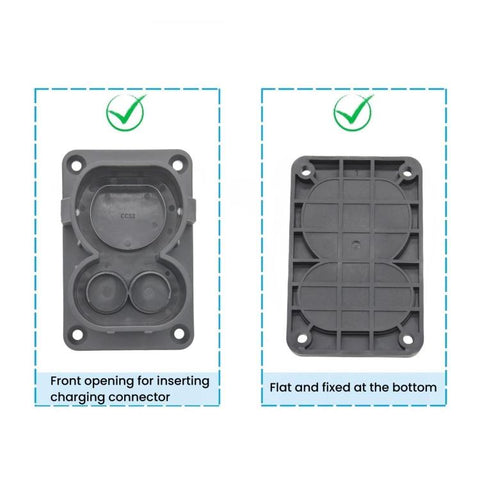 For EU CCS2 DC EV Charging Connector Bracket, For EU CCS2 DC