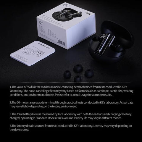 KZ-Carol Pro ANC Noise Reduction Bluetooth Earphones, Carol Pro