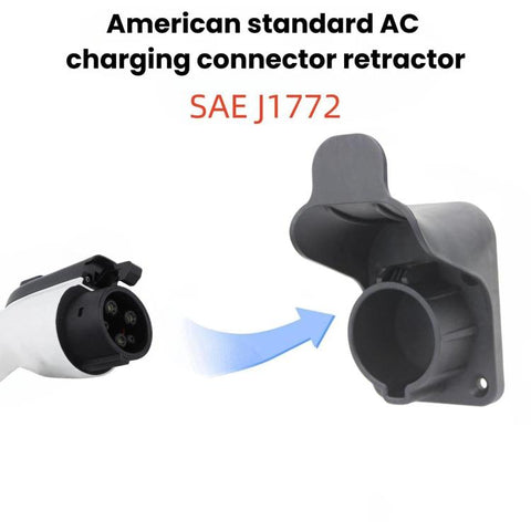 For J1772 US Standard EV Charging Connector & Cable Winder For Charging Pile, For J1772 US Standard 5-Hole