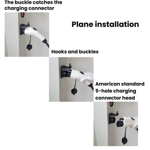 For J1772 US Standard EV Charging Connector & Cable Winder For Charging Pile, For J1772 US Standard 5-Hole