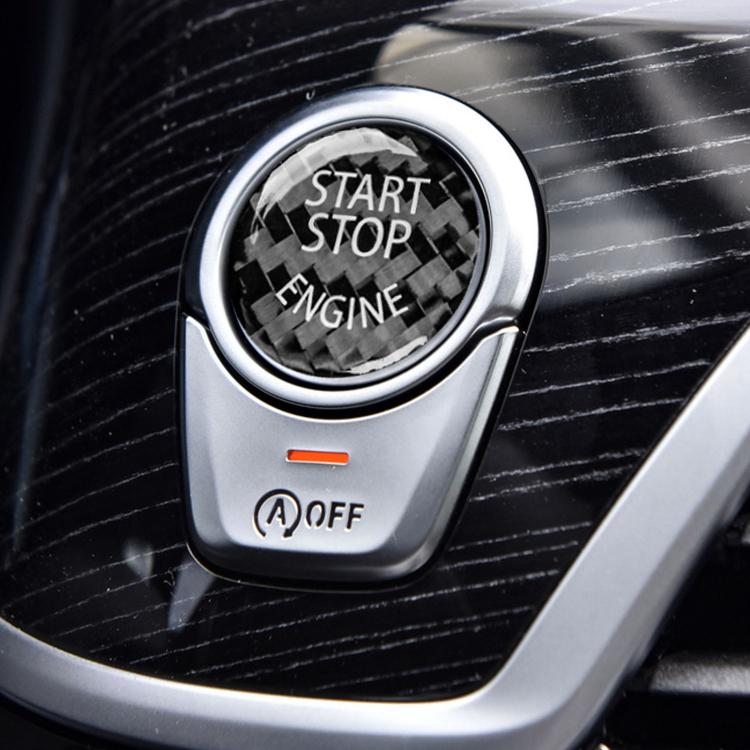 Epoxy Resin Engine Start Key Push Button Sticker For BMW F/E Chassis