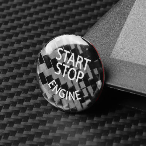 Epoxy Resin Engine Start Key Push Button Sticker For BMW F/E Chassis