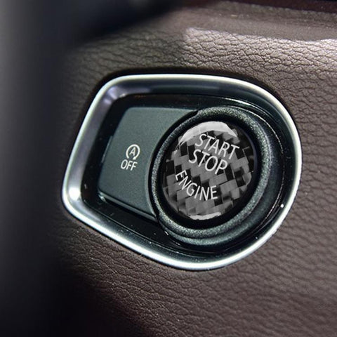 Epoxy Resin Engine Start Key Push Button Sticker For BMW F/E Chassis