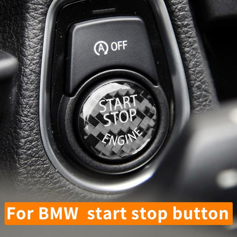 Epoxy Resin Engine Start Key Push Button Sticker For BMW F/E Chassis