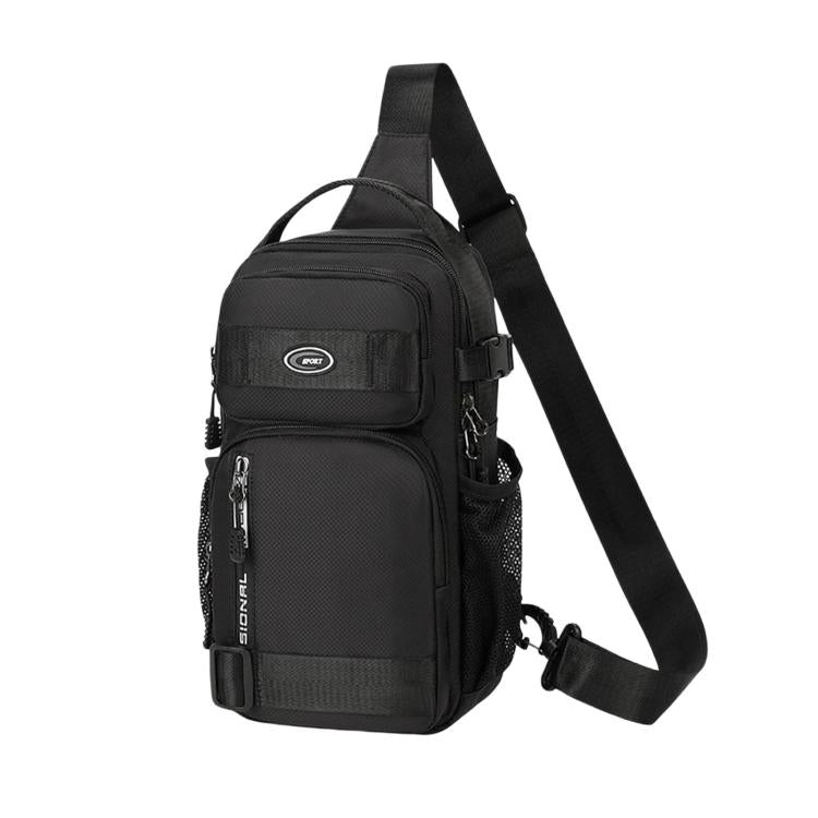 Portable Men Sports Chest Bag, Large Capacity Casual Shoulder Bag