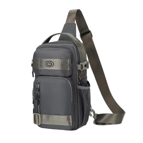 Portable Men Sports Chest Bag, Large Capacity Casual Shoulder Bag