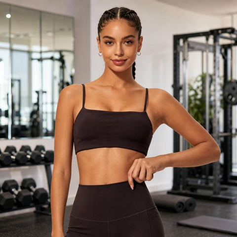 Quick-Dry Strap Yoga Top Women Backless Sports Bra & Fitness Top, S, M, L, XL
