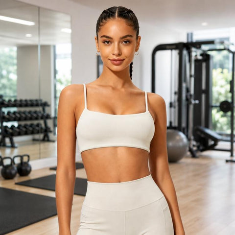 Quick-Dry Strap Yoga Top Women Backless Sports Bra & Fitness Top, S, M, L, XL
