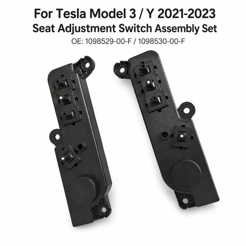 For 2021-2023 Tesla Model 3 / Y Seat Adjustment Switch Assembly 1098529-00-F / 1098530-00-F, Left, Right