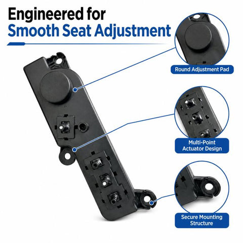 For 2021-2023 Tesla Model 3 / Y Seat Adjustment Switch Assembly 1098529-00-F / 1098530-00-F, Left, Right