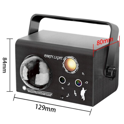 EMS-45 LED Laser Magic Ball Light, Home Use Laser Stage Lamp For Bar, KTV, With 1m USB Cable, US Plug, EU Plug, UK Plug, AU Plug