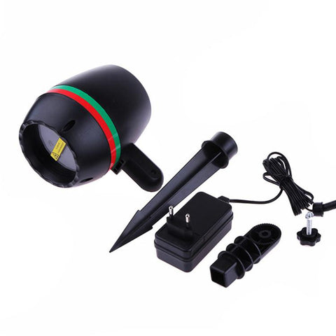 Round In-Ground Lawn Light Outdoor Garden Laser Ambience Light, US Plug, EU Plug, UK Plug, AU Plug