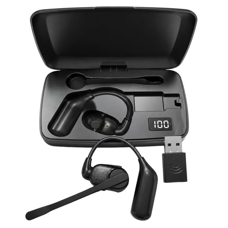 Ear-Hook Rotatable Bluetooth Earphone HD Noise Reduction Rainproof Earphone, V2