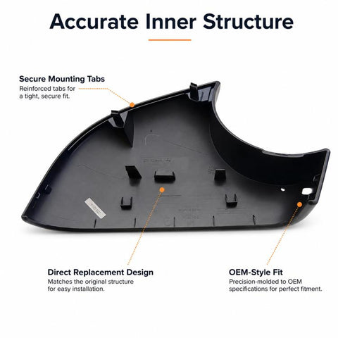 For 2020-2023 Tesla Model Y Rearview Mirror Back Cover 8202102 / 8202202, Left, Right