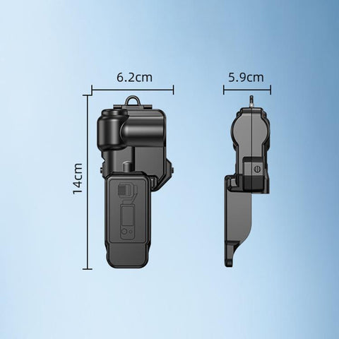 For DJI Osmo Pocket 4 BRDRC Lens Case Screen Protector