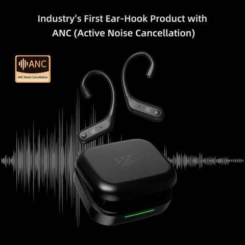 HD Wireless Bluetooth 5.4 Earhook Active Noise Reduction Hi-Fi Gaming Earphones, AN01