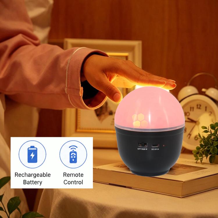 EMS-28 LED Eye-Caring Night Light For Office & Study, Stage Ambience Projection Lamp, Rechargeable With Remote Control, Rechargeable No Remote Cotrol, Plug-in With Remote Control