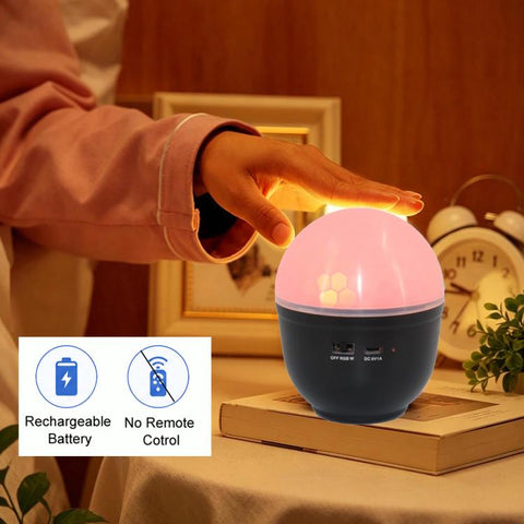 EMS-28 LED Eye-Caring Night Light For Office & Study, Stage Ambience Projection Lamp, Rechargeable With Remote Control, Rechargeable No Remote Cotrol, Plug-in With Remote Control