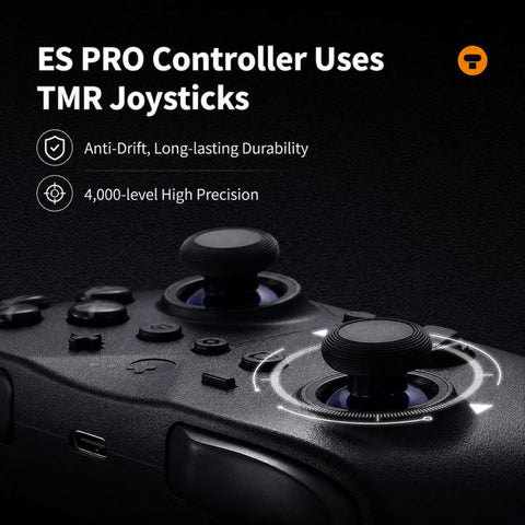 GuliKit ES Pro E-Sports Controller With TMR Joysticks Support Switch / Switch 2 Wakeup