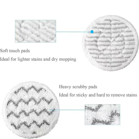 Steam Mop Pads For Shark S7000 / S7000AMZ / S7001 / S7001TGT