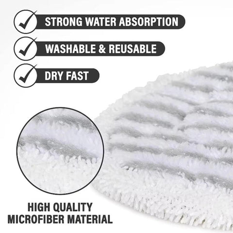 Steam Mop Pads For Shark S7000 / S7000AMZ / S7001 / S7001TGT