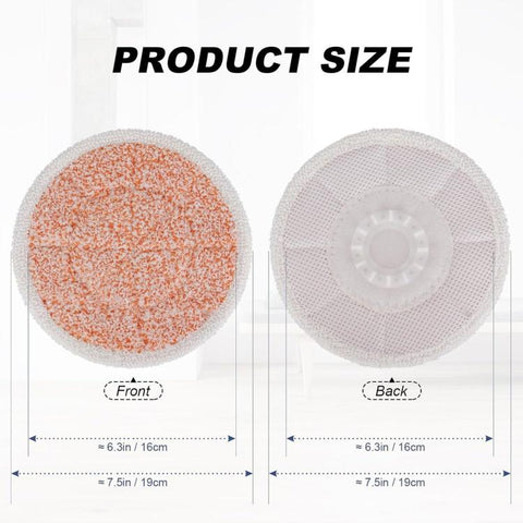 Steam Mop Pads For Shark S7000 / S7000AMZ / S7001 / S7001TGT