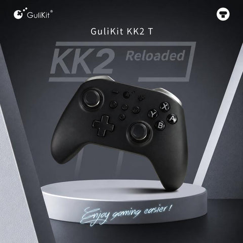 GuliKit KK2T Controller With TMR Electromagnetic Joystick Support NFC Amiibo and Switch Wakeup